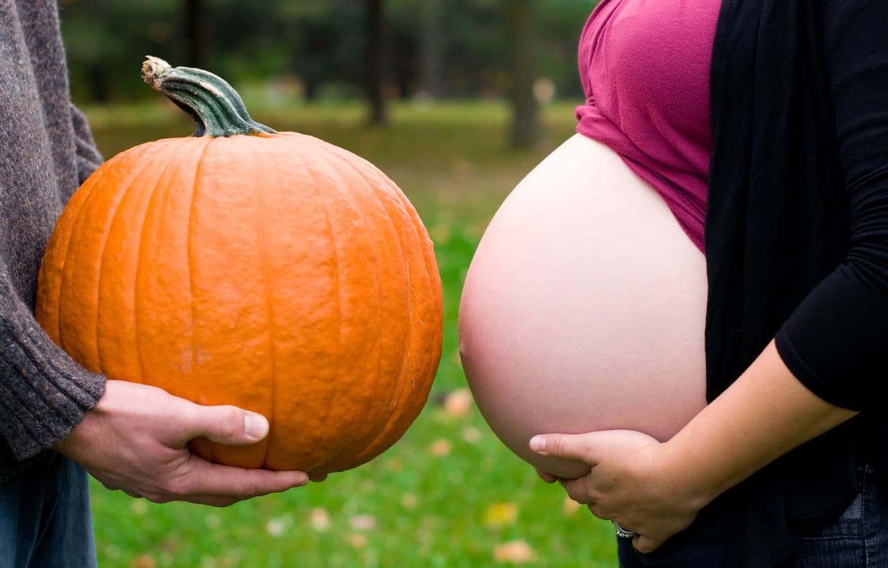 pumpkin belly pregnant